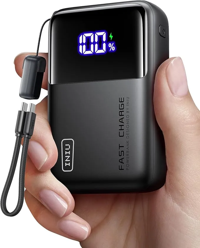 INIU Cougar P62-E1 65W 20000mAh Ultra Compact Laptop Power Bank